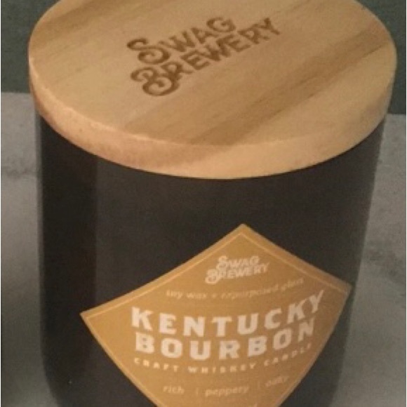 Swag Brewery 8 oz soy candle Kentucky Bourbon & stout hand poured Made i… - Picture 3 of 4